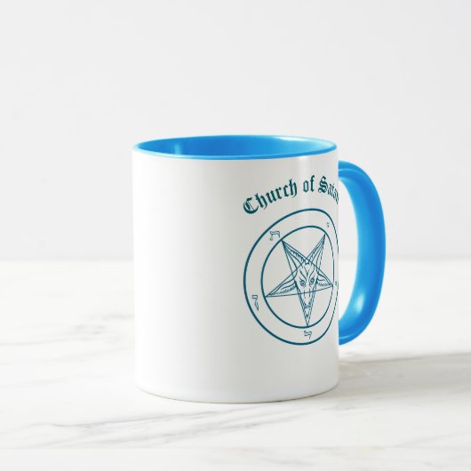Church of Satan 1966 Mug Mok (Voorkant rechts)