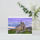 Church of the Good Shepherd Lake Tekapo NZ: Postca Briefkaart (Staand voorkant)