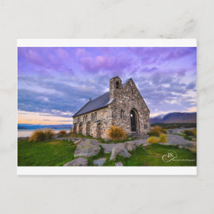 Church of the Good Shepherd Lake Tekapo NZ: Postca Briefkaart