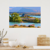 Church of the Good Shepherd - Lake Tekapo Poster (Keuken)