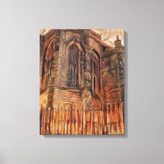 Church of the Holy Rude Canvas Afdruk (Voorkant)