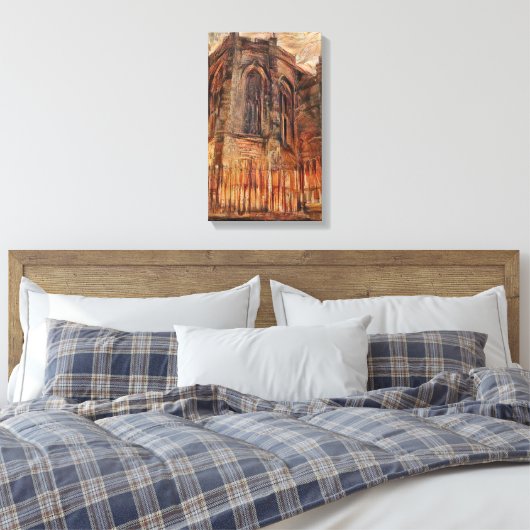 Church of the Holy Rude Canvas Afdruk (Insitu (Slaapkamer))