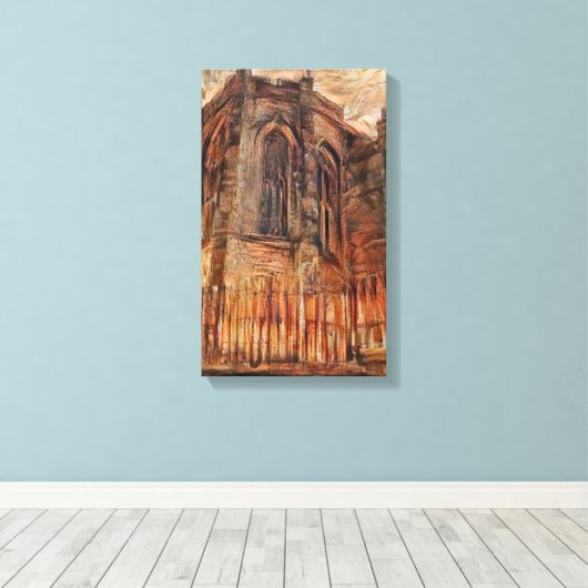 Church of the Holy Rude Canvas Afdruk (Insitu (Houten vloer))