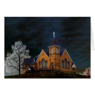 Church on the Hill Card