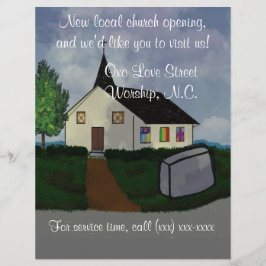 Church openingsbroer flyer