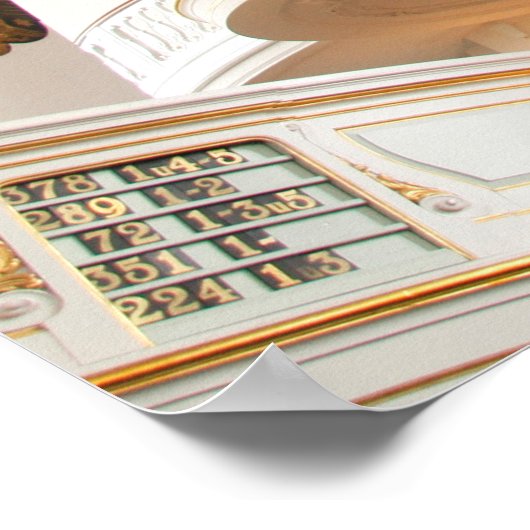 Church Organ Pipes Poster (Hoek)