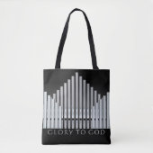 Church Organist All-Over-Print Tas, schouder Tas (Voorkant)