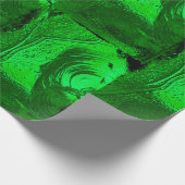 Church Pane in Green Cadeaupapier (Hoek)