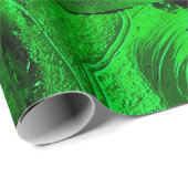 Church Pane in Green Cadeaupapier (Rol Hoek)