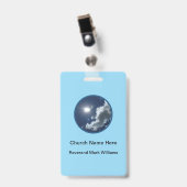 Church Pastor Clergy Faith Name Badges (Voorzijde met clip)