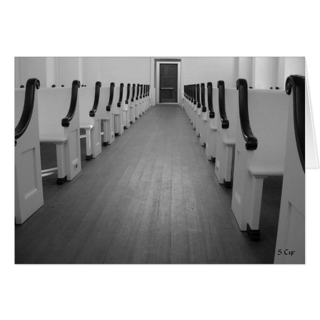 Church Pews, S Cyr (Voorkant Horizontaal)