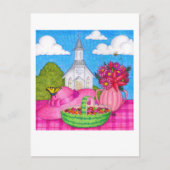 Church Picnic Inspirerend Briefkaart (Voorkant)