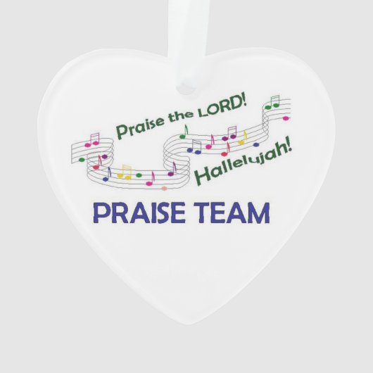 Church PraisTeam Ornament (achterkant)