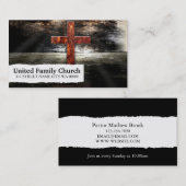 Church Religion-Visitekaartje Visitekaartje (Voorkant / Achterkant)