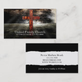 Church Religion-Visitekaartje Visitekaartje (Voorkant / Achterkant)