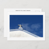 Church Roof Detail: Angra, Terceira, Azoren Postca Briefkaart (Voorkant / Achterkant)