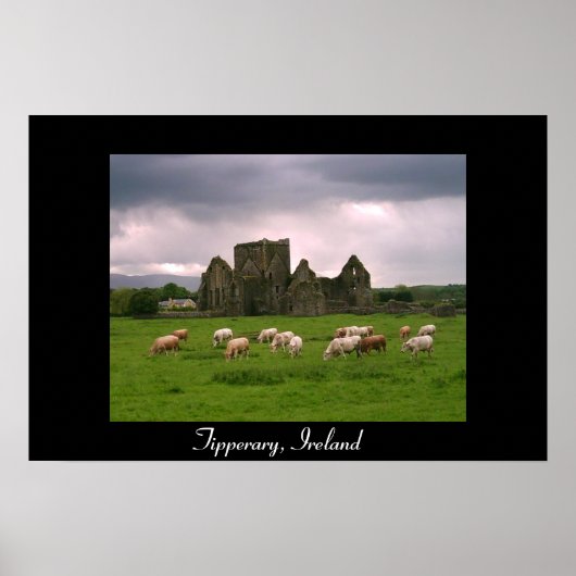 Church Ruins Poster (Voorkant)
