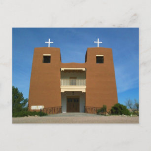 Church Santa Fe, New Mexico Briefkaart