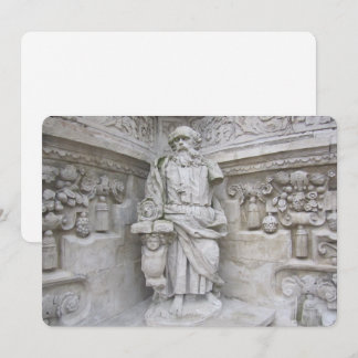 Church Sculpture Feestdagenkaart