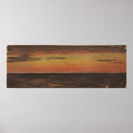 Church - Seascape 1859 Poster