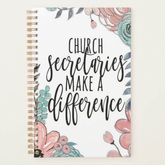 Church Secretary Planner (Voorkant)