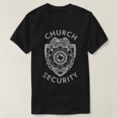 Church Security Deacon Headshots voor Jezus T-shirt (Design voorkant)