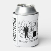 Church Service Wedding Vicar zegt nee tegen advoca Blikjeskoeler (Blikje Voorkant)