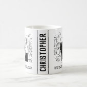 Church Service Wedding Vicar zegt nee tegen advoca Koffiemok (Center)