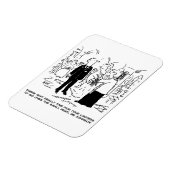 Church Service Wedding Vicar zegt nee tegen advoca Magneet (Linkerzijde)