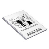 Church Service Wedding Vicar zegt nee tegen advoca Notitieboek (Rechterzijde)