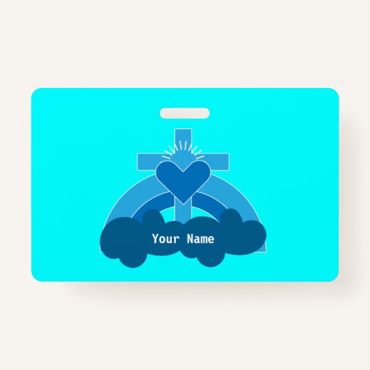 Church Societies Groups and Clubs Coffee Mok Squar Badge (Achterkant)