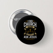 Church Sound Engineer O System Music Christian Ronde Button 5,7 Cm (Voorkant /achterkant)