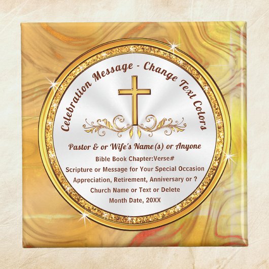 Church Souvenirs for Jubileum of any Occasions, Magneet
