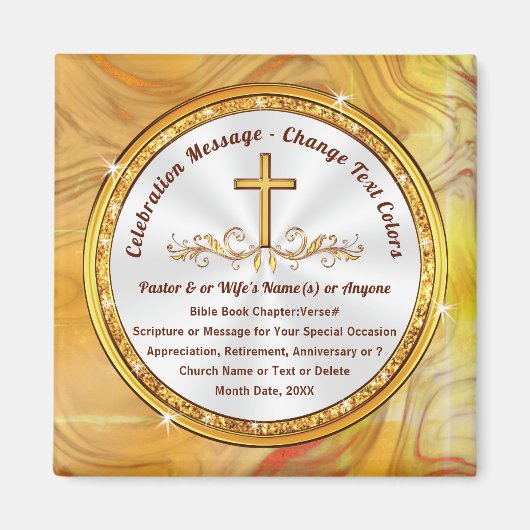 Church Souvenirs for Jubileum of any Occasions, Magneet (Voorkant)