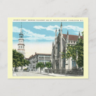 Church St., Charleston, South Carolina Briefkaart