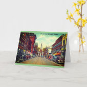 Church Street, Burlington, Vermont Kaart (Gele Bloem)