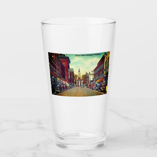 Church Street, Burlington, VT Glas (Voorkant)