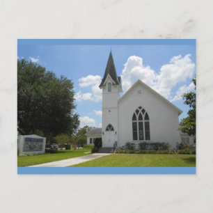 Church Street, Dade City Florida Briefkaart