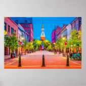 Church Street Marketplace - Burlington, Vermont Poster (Voorkant)
