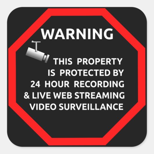 Church Supplies Security Sticker voor Windows (Voorkant)