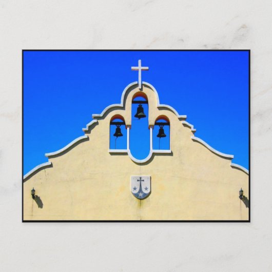 Church Tower Briefkaart (Voorkant)