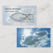 Church Visitekaartjes New (Voorkant / Achterkant)