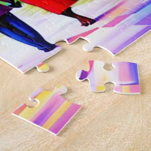 Church Walk Christelijke Art Puzzle Legpuzzel (Zijkant)