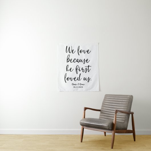 Church Wedding Decorations Backdrop Ceremony Wandkleed (In situ)