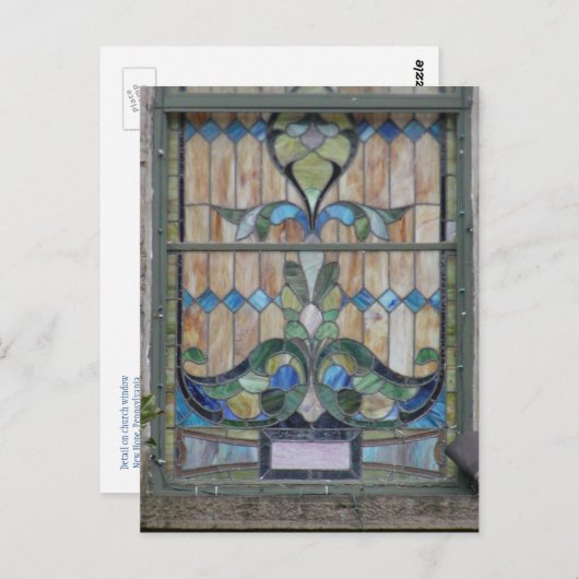Church Window Briefkaart (Voorkant / Achterkant)