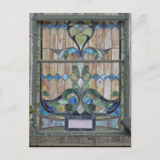 Church Window Briefkaart (Voorkant)