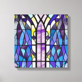 Church Window Canvas Afdruk (Voorkant)