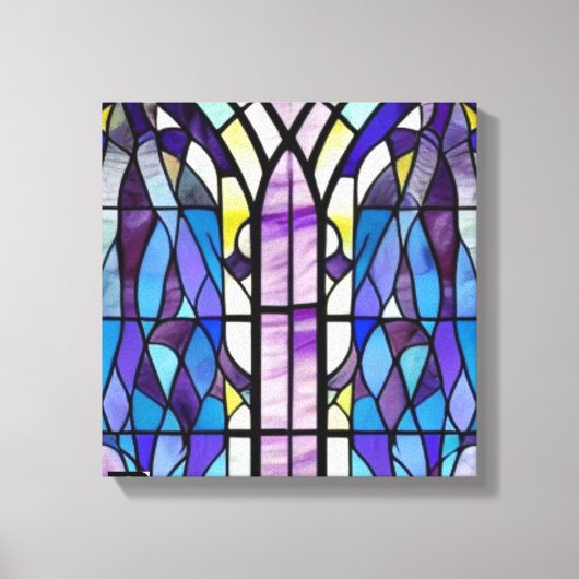 Church Window Canvas Afdruk (Voorkant)
