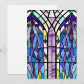 Church Window Feestdagenkaart (Voorkant / Achterkant)