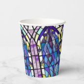 Church Window Papieren Bekers (Achterkant)